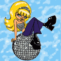 Example badge from the disco collection