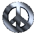 Example badge from the peace-signs collection