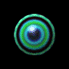 Example badge from the eyeballs collection